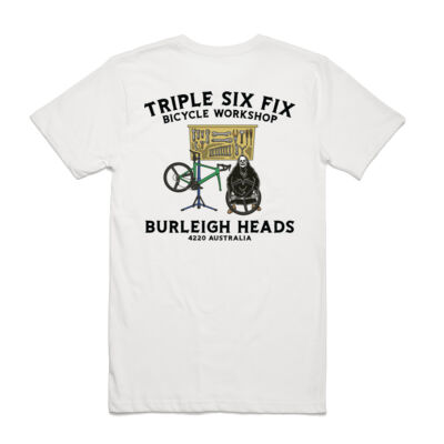 “ON THE TOOLS" - STAPLE T-SHIRT- TRIPLE SIX FIX MERCH. Thumbnail